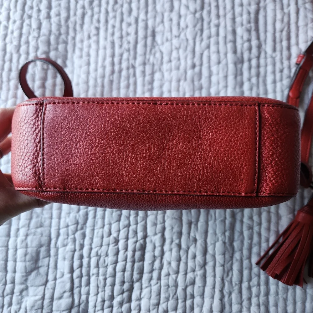 Tory Burch Red Crossbody Camera Bag - Picture 4 of 15